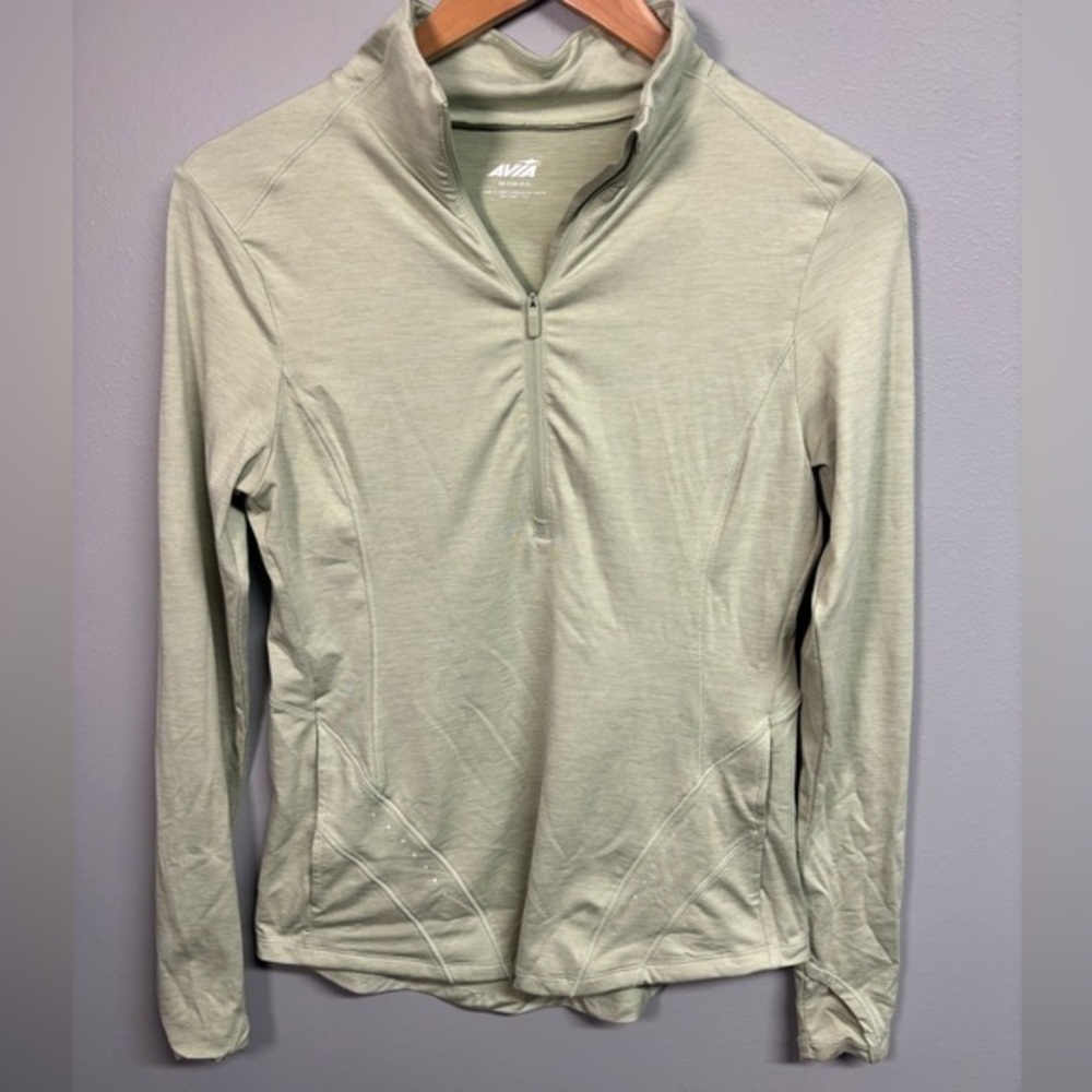 Avia Sage Green Zip Pullover